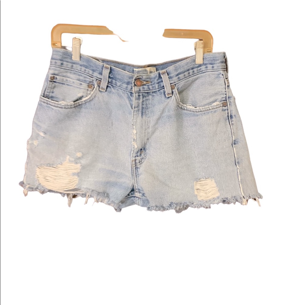 Signature levi strauss faded shorts 33x32